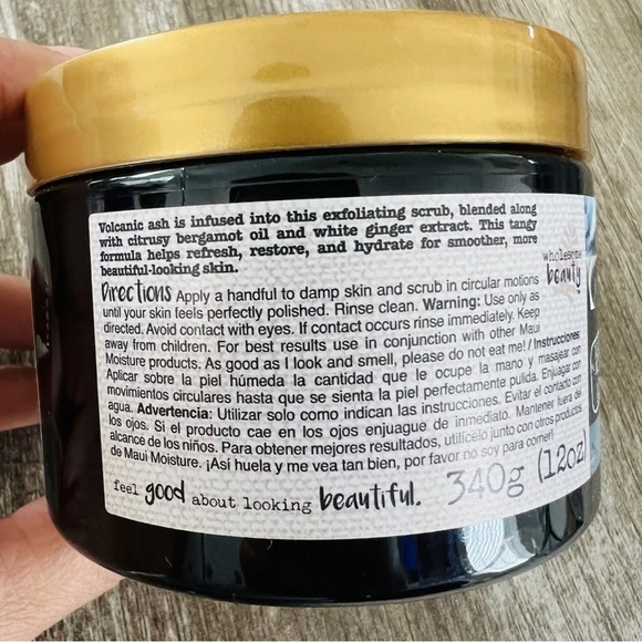 Maui Moisture Body Care Detoxifying Volcanic Ash Exfoliating Scrub - Picture 6 of 6